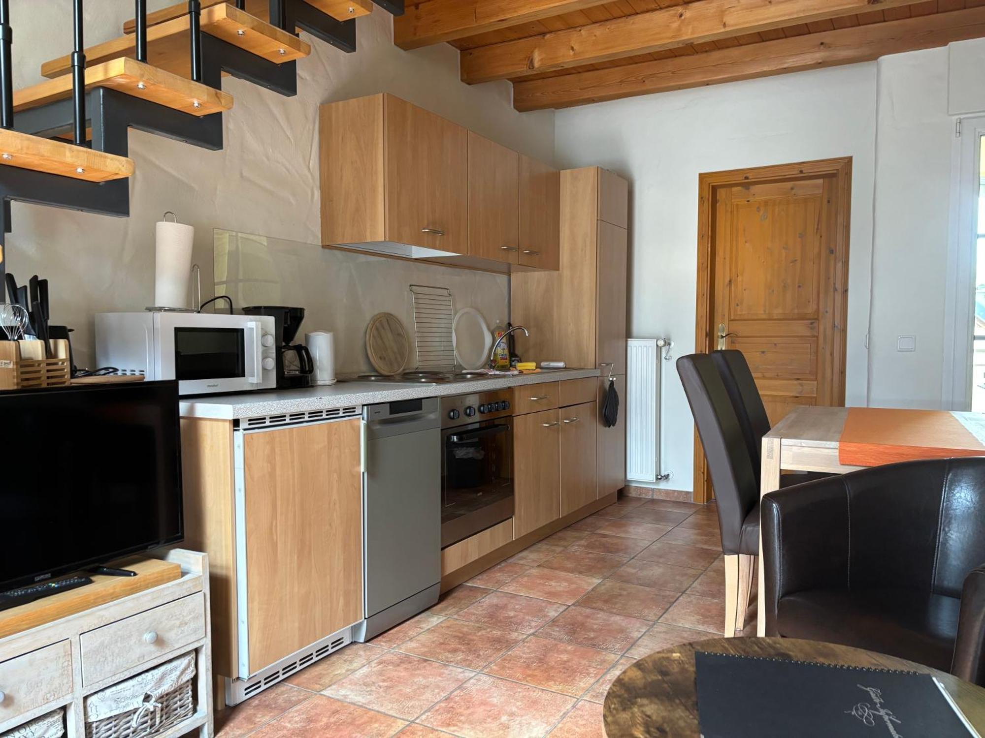 Ferienwohnung Zur Scheune Lind  Buitenkant foto